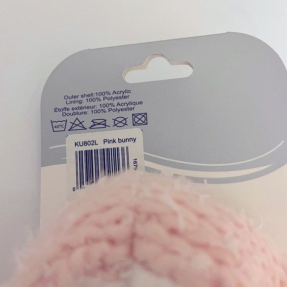 Kuschel M/L Pink Bunny Slippers - Picture 2 of 7